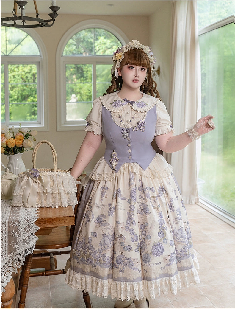 NanShengGe - Purple Memoirs - Plus Size Lolita Classic Dress Suit