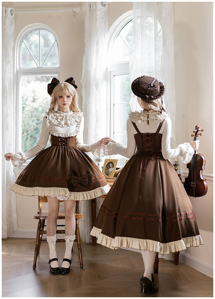 Oak Melody - Classic Lolita JSK, Bust Supporting Dress