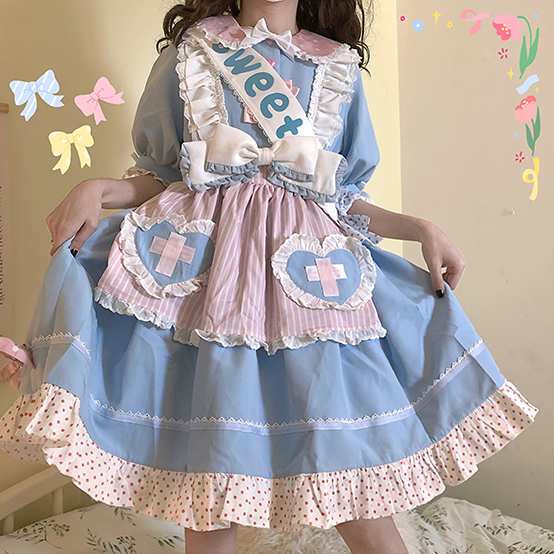 Fishing boss~Love Redemption~Sweet Lolita Daily Princess Dress   