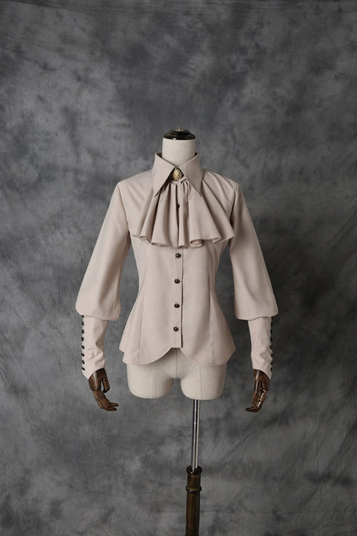 Vancy~Drunken Dreams~Vintage Lolita Dress Mutton Sleeve Shirt (L M S XL) 38374:585984