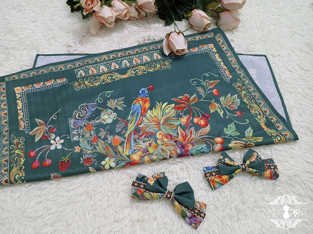 Miss Point - Praise of Abundance - Country Lolita Print Accessories