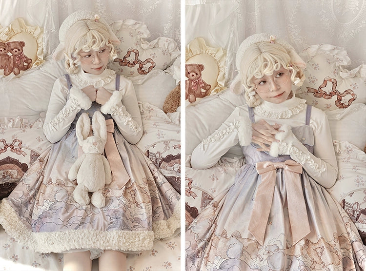 (Buy for me) Vcastle~Sweet Lolita High-neck Long Sleeve Sweater   