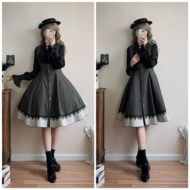 Forest Song~Artemis~ Classic Lolita JSK Double Sided Lolita Dress   