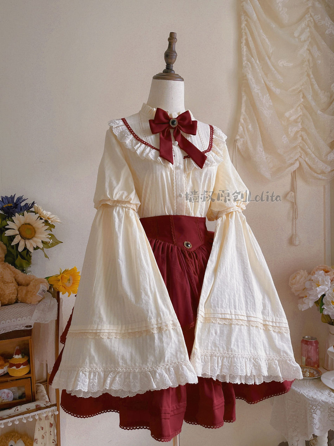 (Buyforme)Uncle Wall Original~Rich Girl~Elegant Lolita SK and Shirt   