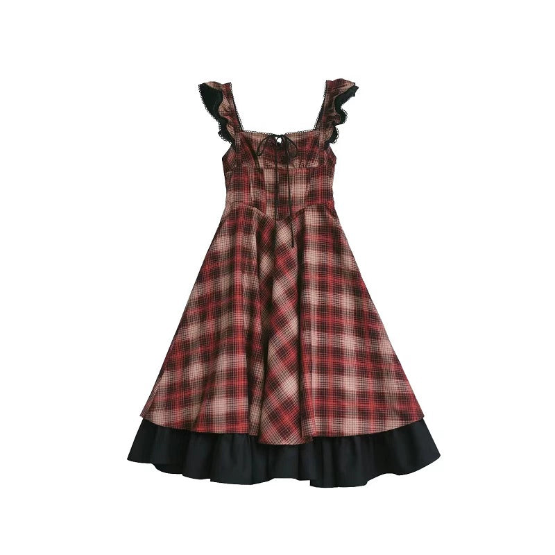 HuTaoMuJK - Madeleine - Classic Lolita JSK Suit Black Lolita Blouse and Coat JSK only S