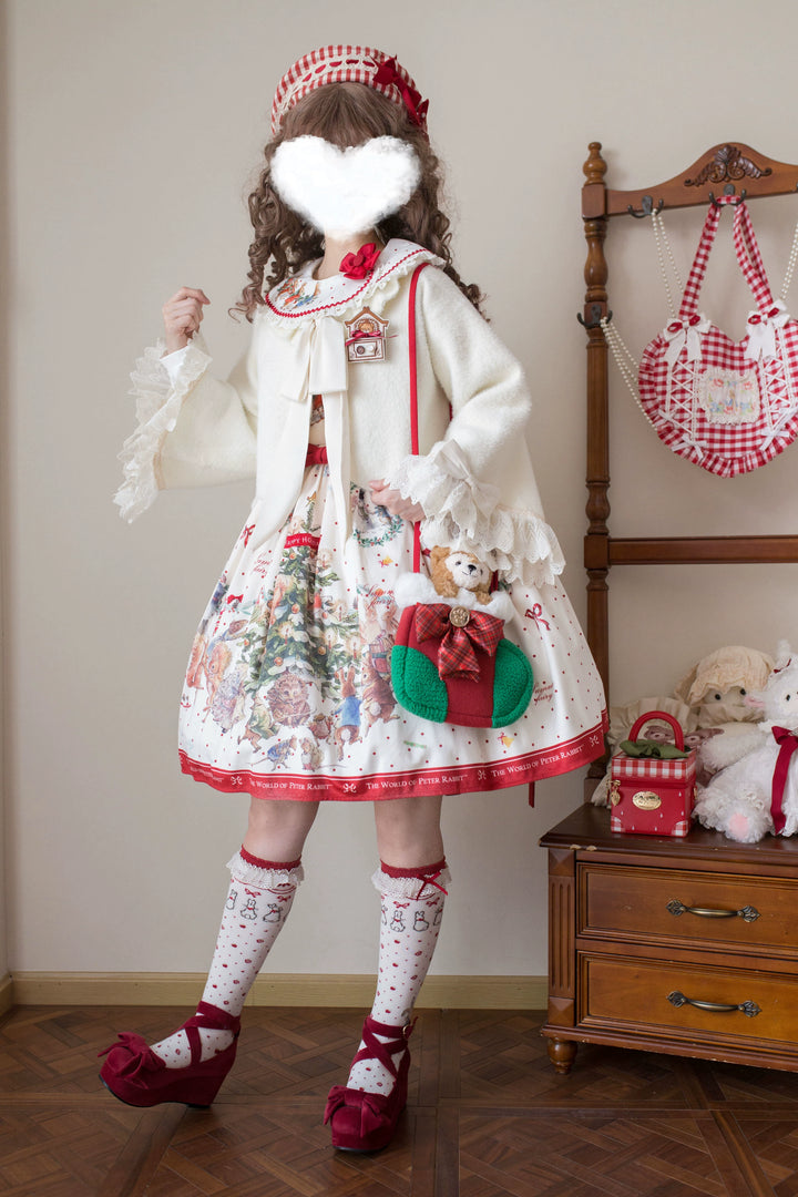 MIST~Qian's Letter~Sweet Lolita Sweater Winter Cardigan Coat