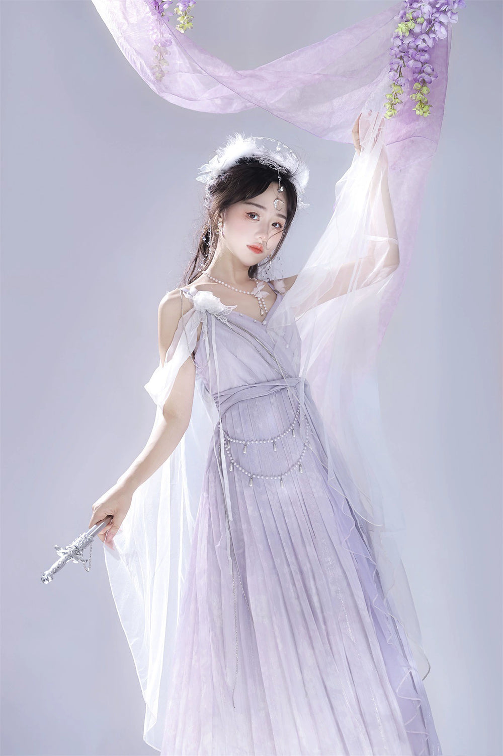 Han Lolita Dress Side Slit Purple JSK Dress – 42Lolita Han Lolita Dress Side Slit Purple JSK Dress – 42Lolita
