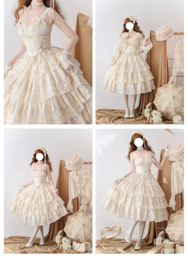 MEEKWIND~Miss Flora~Elegant Lolita Headdress Solid BNT & Choker & Hat