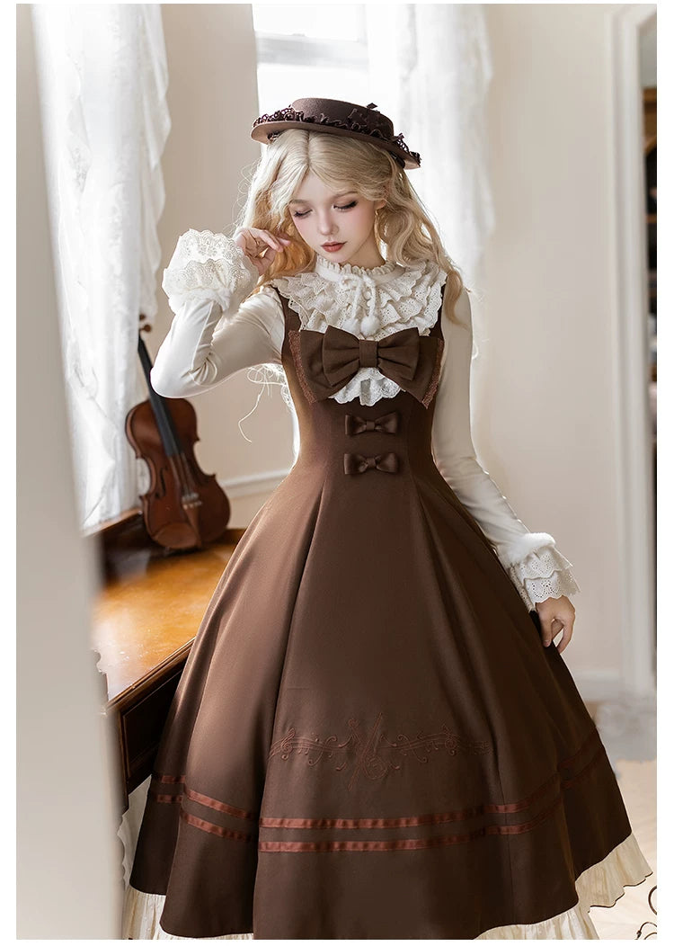 Oak Melody - Classic Lolita JSK, Bust Supporting Dress