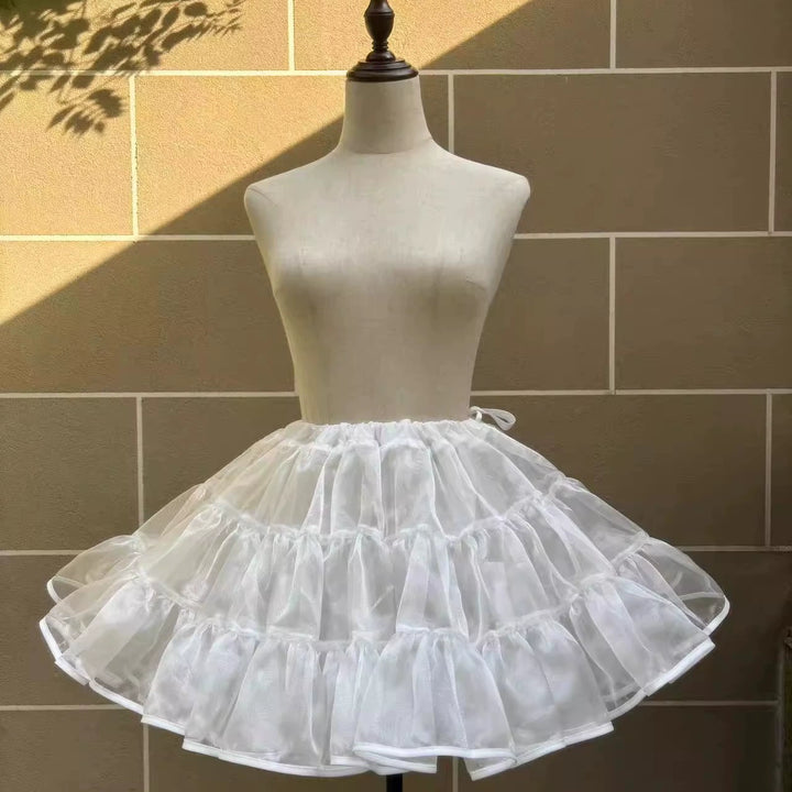 Platycodon House~Lolita Petticoat 36CM White Skirt Support   