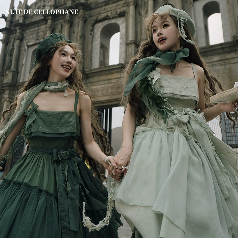 Nuit De Cellophane~A Thousand Moonfalls~Elegant Lolita JSK Dress Thin Cardigan 38166:581866