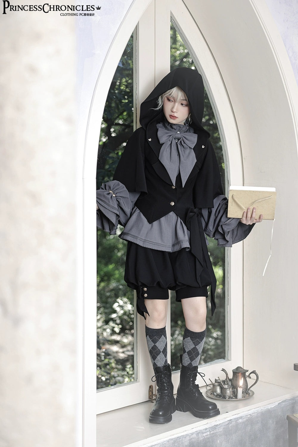 Princess Chronicles - Hunting Rabbit - Ouji Lolita Rabbit Ears Coat & Shirt Set