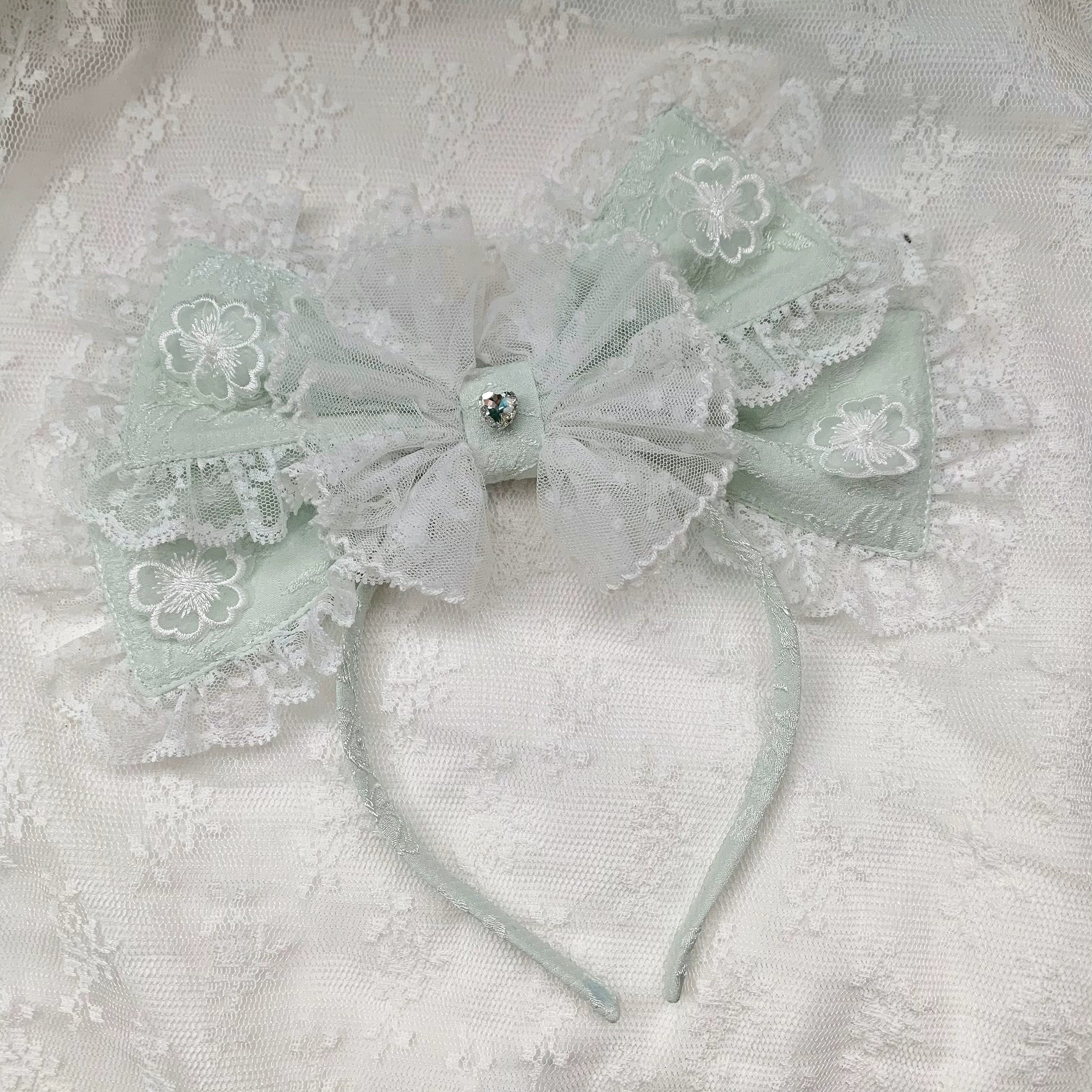 Flower Banquet - Wishing Star - Sweet Lolita Blouse Princess Sleeve Shirt and Accessories (F L M S XL) 41858:716126