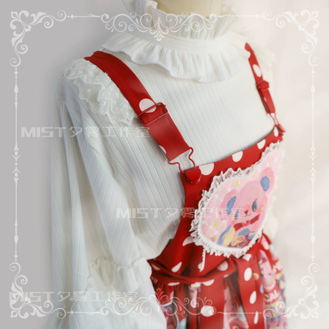 MIST~First Snow~Sweet Lolita Sweater Winter Puff Sleeve Knitting Innerwear 40718:686976