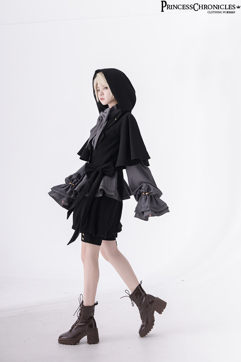 Princess Chronicles - Hunting Rabbit - Ouji Lolita Rabbit Ears Coat & Shirt Set