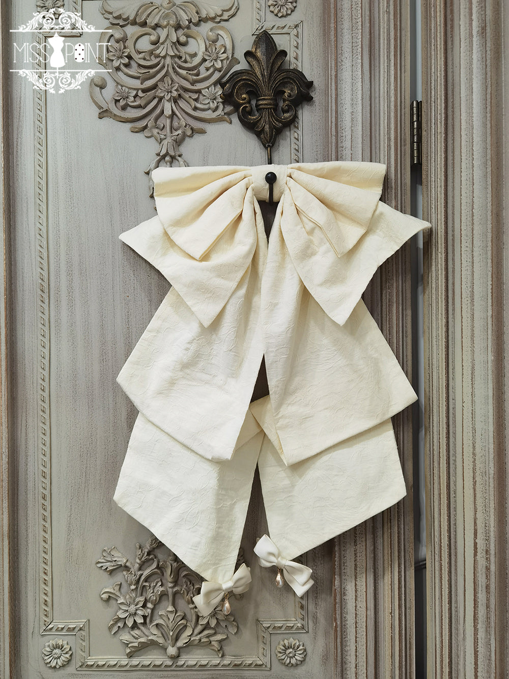 Miss Point~Lilyka Garden~Classic Lolita Headdress and Necklace Brooch Bow Trailing 42660:748400