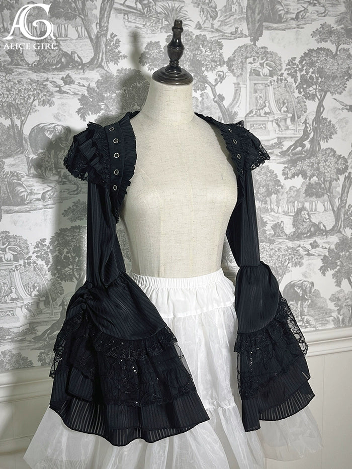 Alice Girl~Doll Mystery~Gothic Lolita Bolero Long Sleeve Short Coat