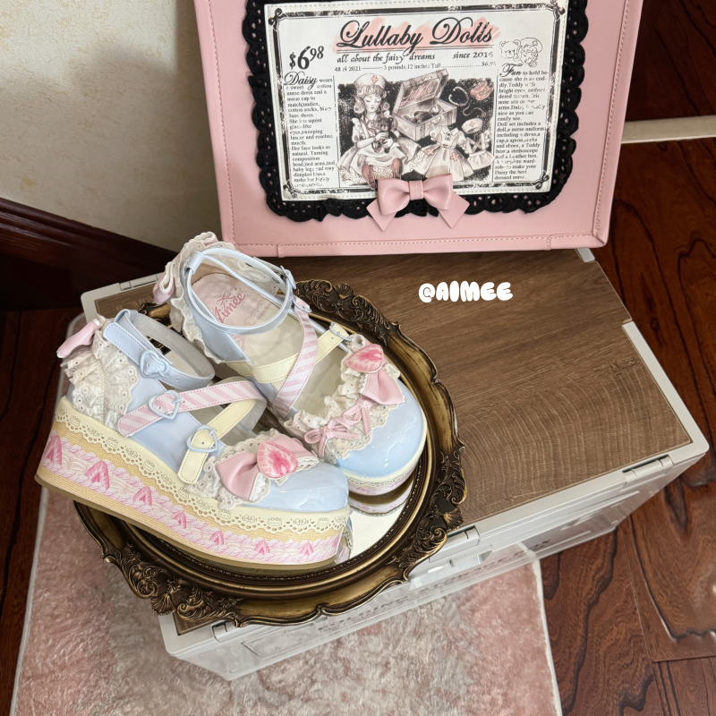 Aimee~Sweet Lolita Shoes High Platform Lolita Shoes 40994:683038