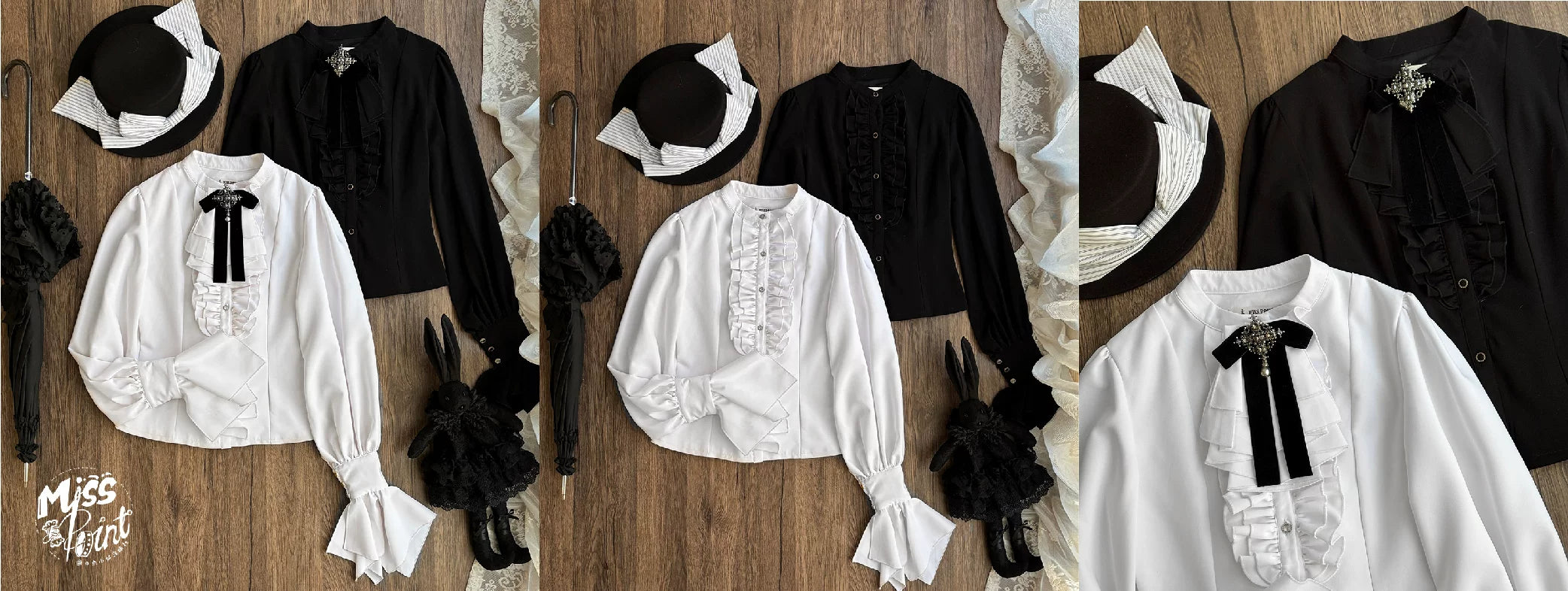 Perint Manor - Gothic Lolita Striped Dress, Tailor-made 44410:808374