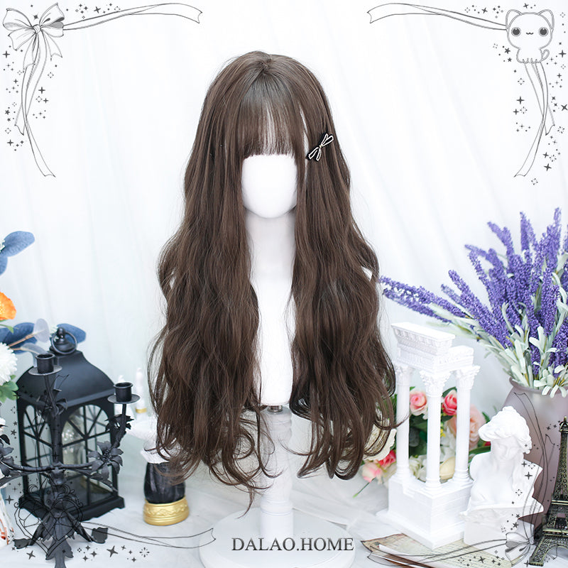 Dalao~Natural Lolita Wig Long Curly Hair Emulational Wig   