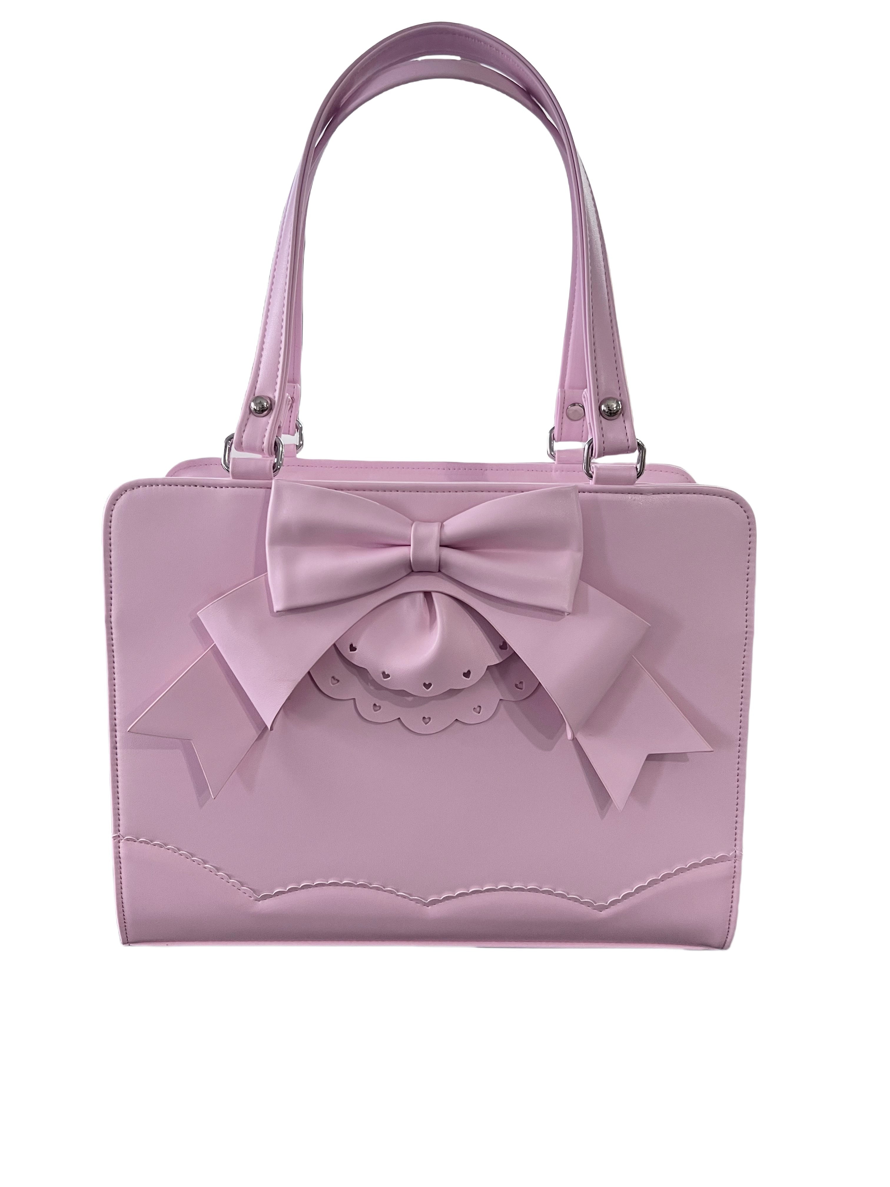 Loris - Daily Lolita Bag PU Single-shoulder Bag Pure Pink