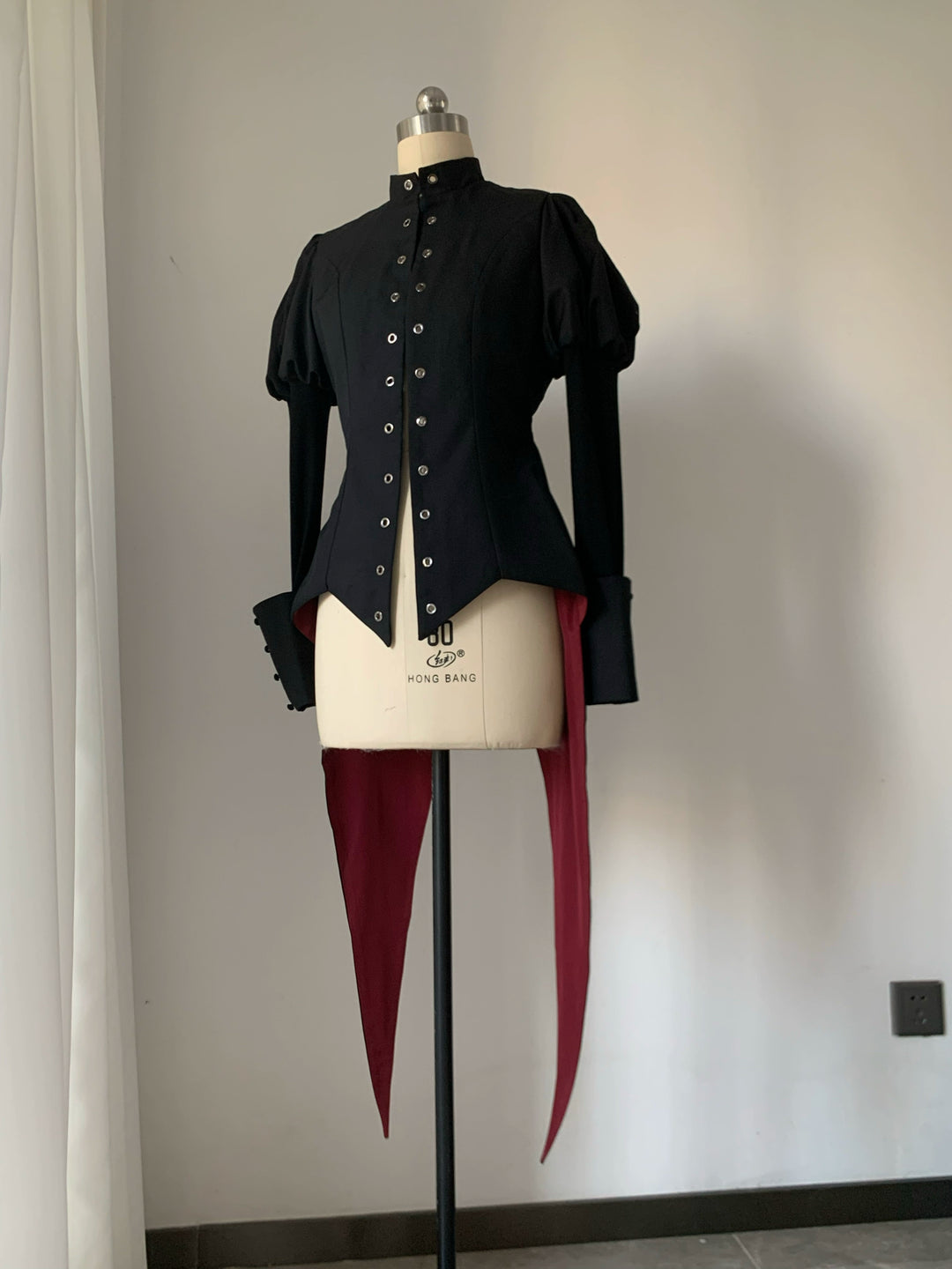 LetterfromGod - Night Guardian - Ouji Lolita Tailcoat With Optional Sleeve/Button/Back Styles