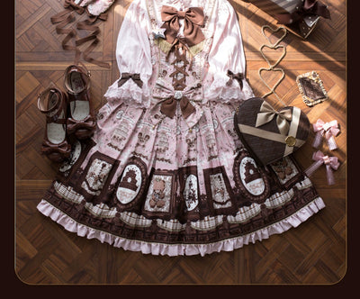 (BFM)Original Project~Vintage Lolita Handbag Chocolate Lolita Bag   