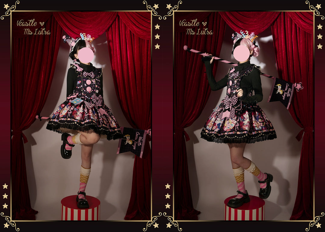 Vcastle~IP Collab Sweet Lolita Salopette and SK