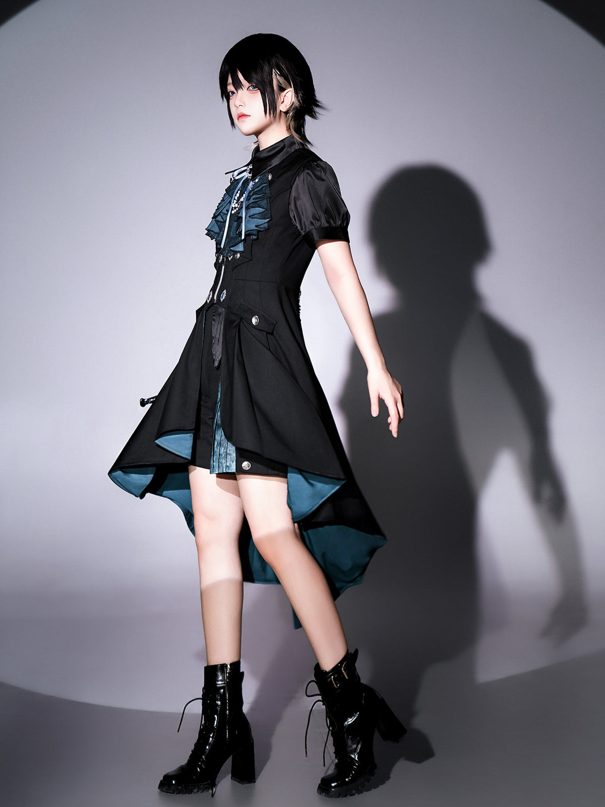 Designer's Gift - Mystique Melody - Ouji Lolita Shorts, Prince Long Vest 42738:751341