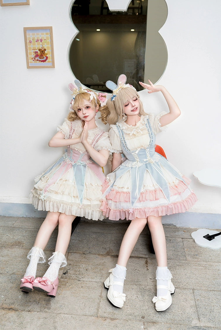 ZhiJinYuan~Circus Troup~Sweet Lolita JSK Dress Circus Theme Lolita Dress   