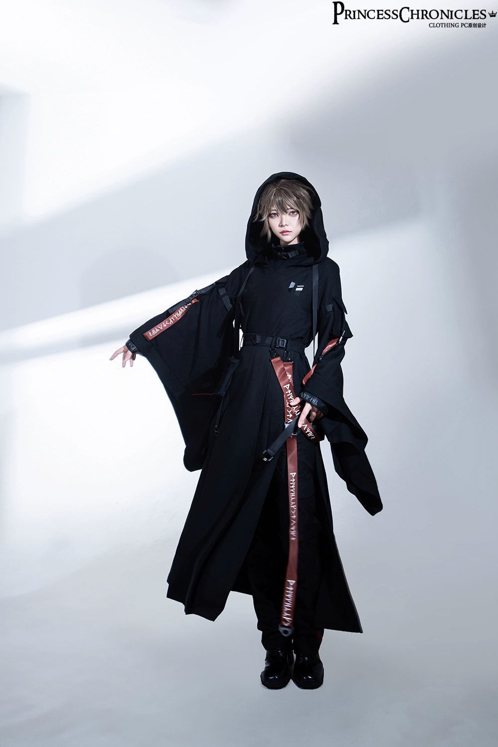 Princess Chronicles~Nameless Blade~Waste Soil Ouji Lolita Black Skirt   