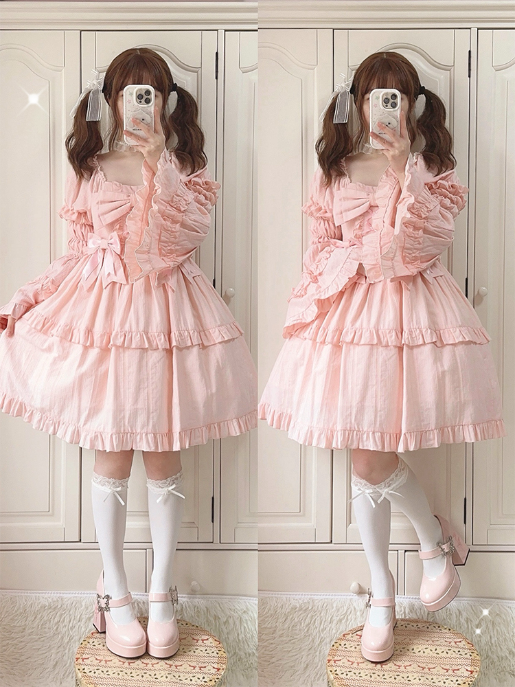 Dreamland~The cycle of all things~Lolita High Platform Shoes with Elegant Butterfly Buckle 42472:743429