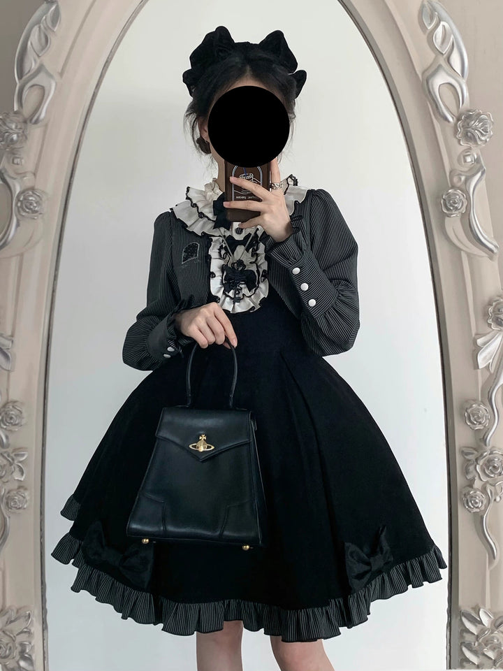 Chunhewusan~Viorel Nocturne~Classic Lolita OP Elegant Lolita Dress   