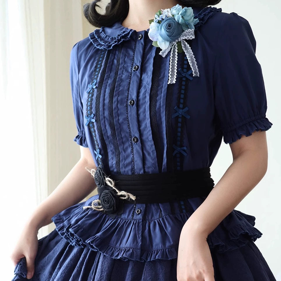 Miss Point~Sweet Lolita Accessories KC Hair Clip Brooch Waistband Cuffs 40428:665062