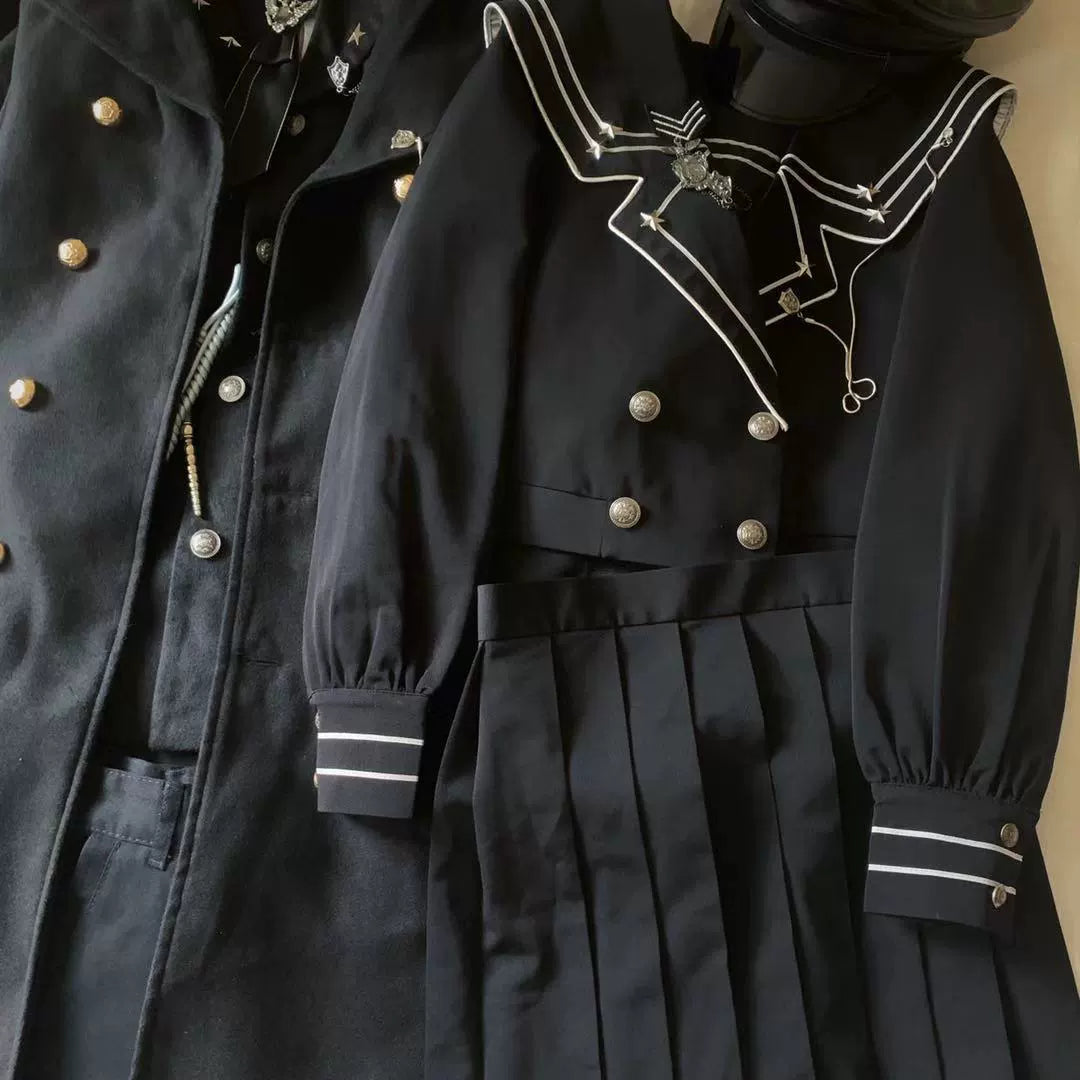 YourHighness~Military Lolita Uniform Autumn Winter Male Coat