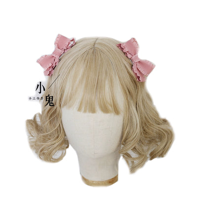 (BFM)Xiaogui~Cute Lolita Headwear Ponytail Hairclips Daily Lolita Accessories   