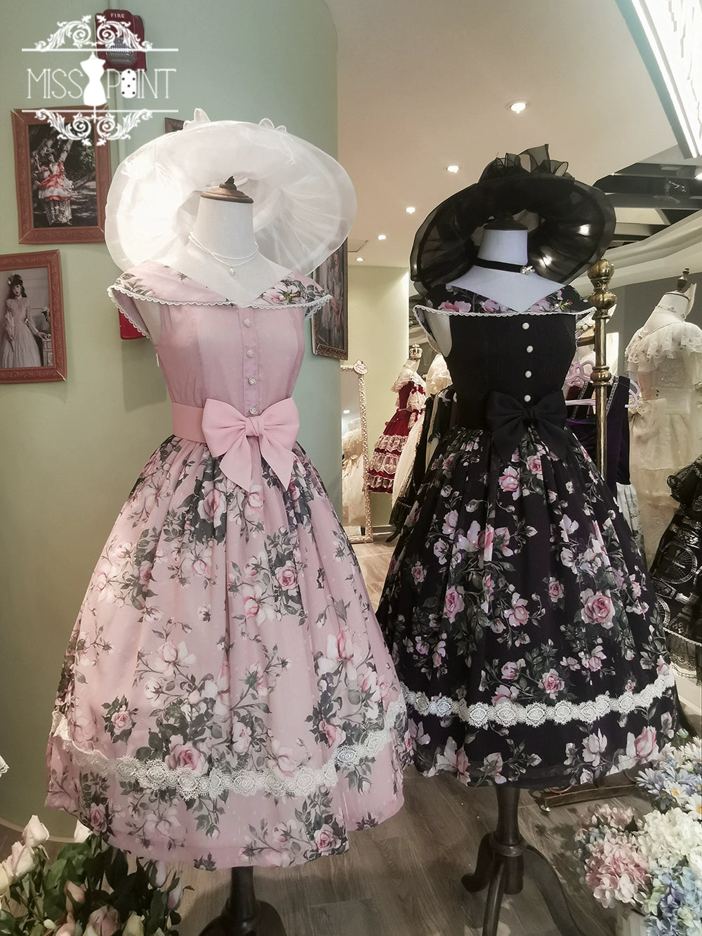 Miss Point~French Rose~Elegant Lolita JSK Dress 676:690750