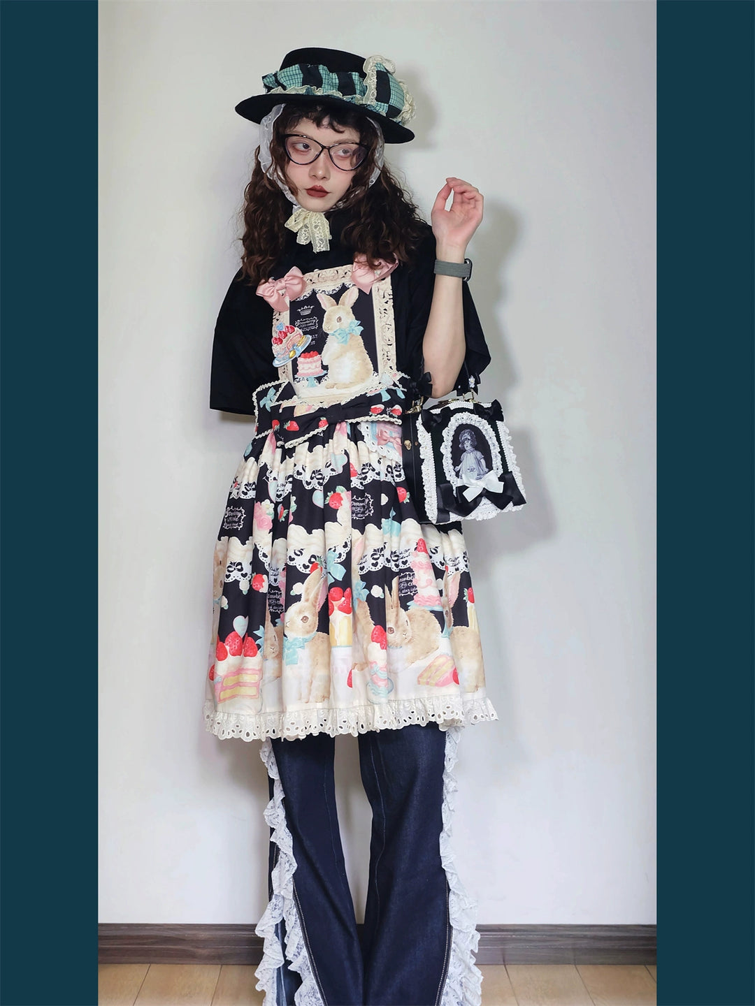 Dark Star Island~Honey Bunny Cake~Sweet Lolita JSK/OP/Strap SK/Shirt 39864:638776