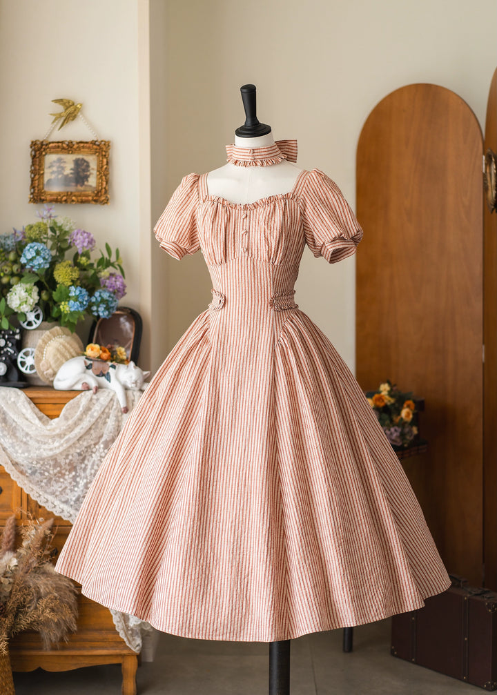 Forest Wardrobe~Chantilly Forest~Classic Lolita OP Dress With Square Neck & Underskirt (2XL L M S XL / In-stock Pre-order) 43188:770088