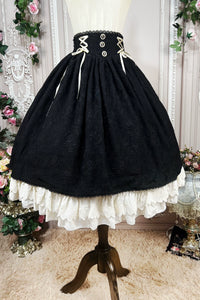 DMFS Lolita~The Heart of the Rose~Elegant Retro Lolita Skirt High Waist SK Blouse