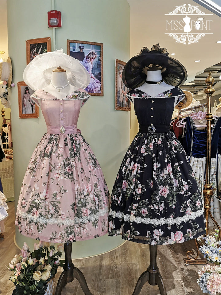 Miss Point~French Rose~Elegant Lolita JSK Dress 676:690766