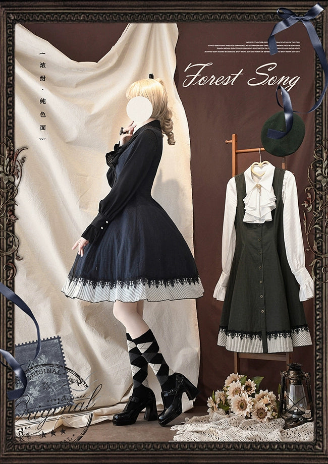 Forest Song~Artemis~ Classic Lolita JSK Double Sided Lolita Dress   