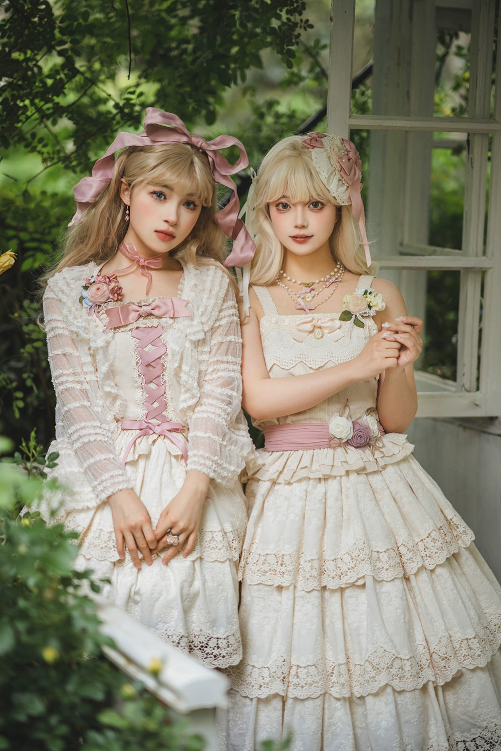 Miss Point - Forest Waltz - Classic Lolita Blouse & Multi-Tiered Ruffles SK 44233:800027