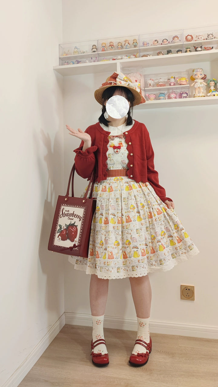 Miss Cube~Dress Up Dolls~Summer Kawaii Lolita JSK Dress Customized Size 42134:727968