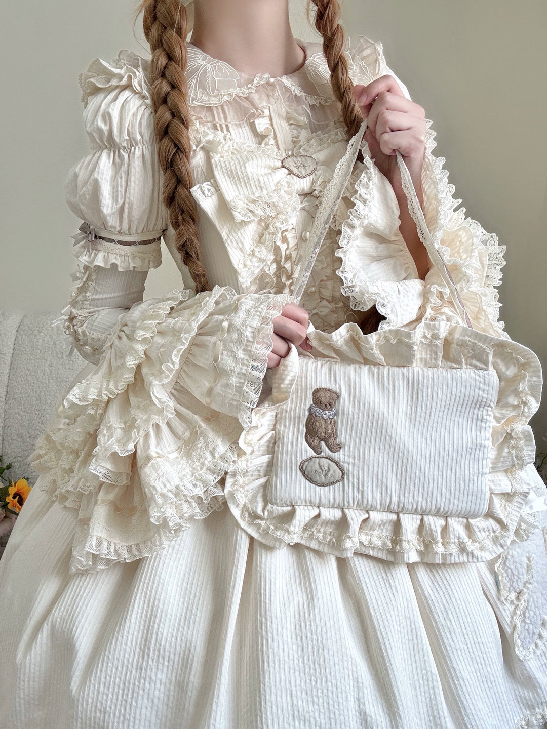 DreamDoll~Brianna~Kawaii Lolita Accessories Cute BB Hat and Bag