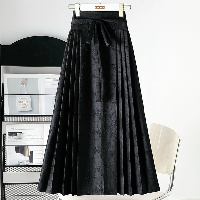 (BFM)Tonghuangcai~Han Lolita Skirt High-Waisted Horse-Face Skirt   