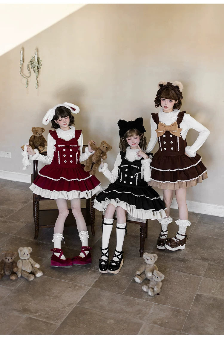 Snowlight of Tokamachi - Kawaii Lolita JSK, Animal Ear Headband 44363:806306