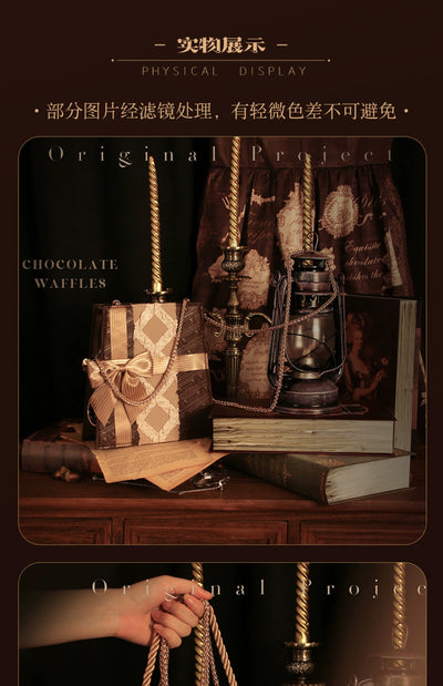 (BFM)Original Project~Vintage Lolita Handbag Chocolate Lolita Bag   