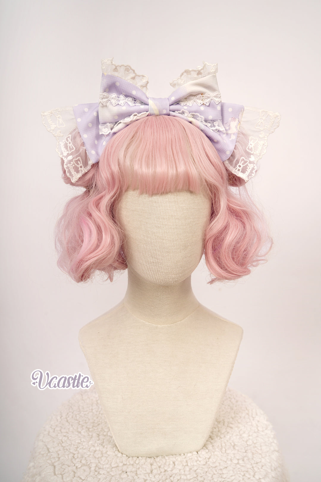 Vcastle~Unicorn Sugar Party~Kawaii Lolita Salopette Suit with Unicorn Hood 42110:726712