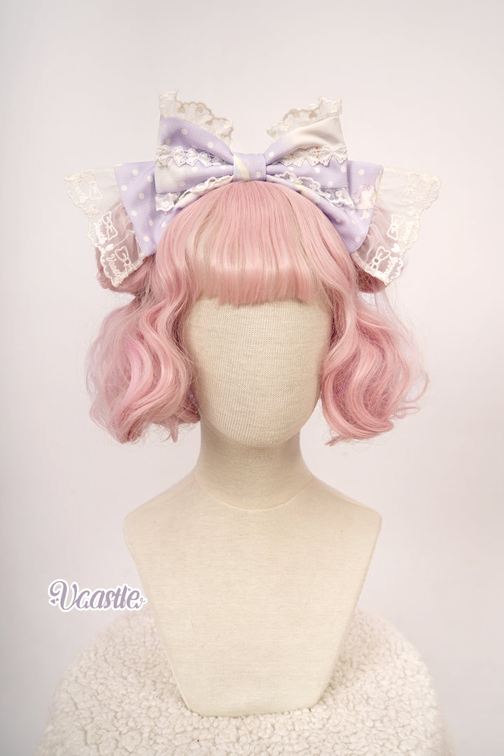 Vcastle~Unicorn Sugar Party~Kawaii Lolita Salopette Suit with Unicorn Hood 42110:726712